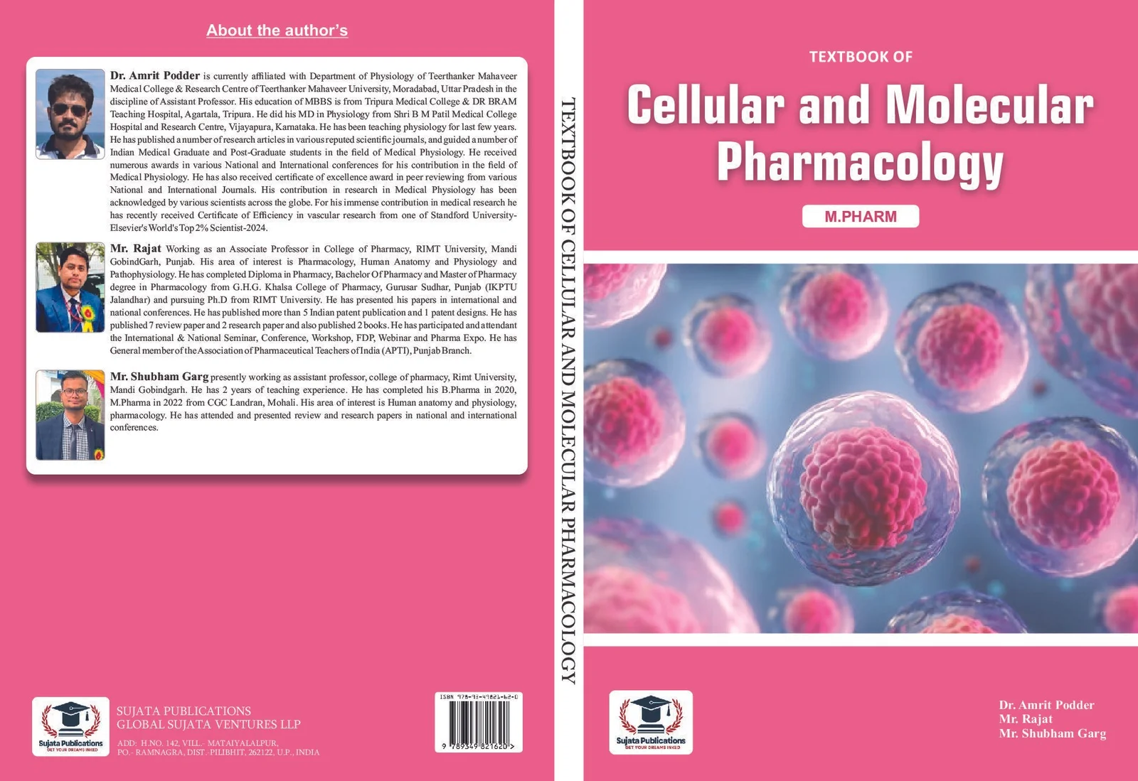 Cellular and Molecular Pharmacology Book